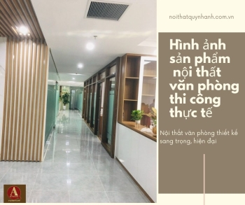 KHÔNG GIAN LÀM VIỆC VỚI NỘI THẤT VĂN PHÒNG CỰC CHẤT VÀ ẤN TƯỢNG